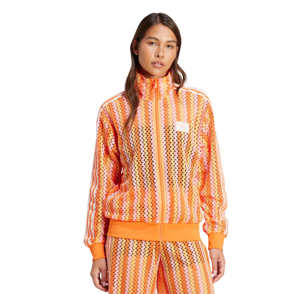 Adidas Originals Summer Glow Firebird Orange Damen-Trainingsanzug