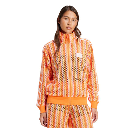 Adidas Originals Summer Glow Firebird Orange Damen-Trainingsanzug