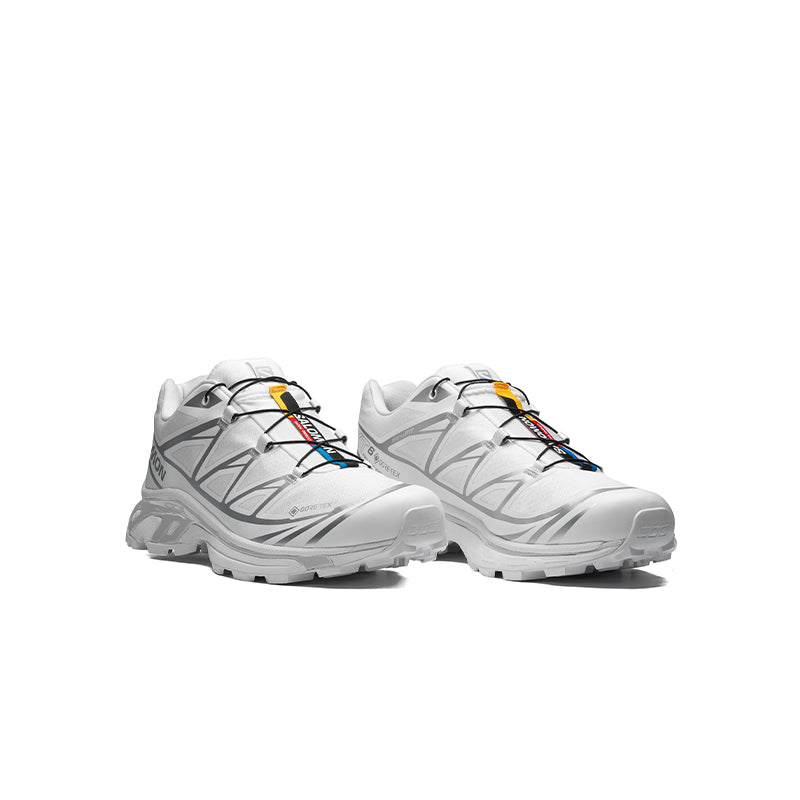 SALOMON XT-6 Gore Tex White Silver Trailrunning-Schuhe
