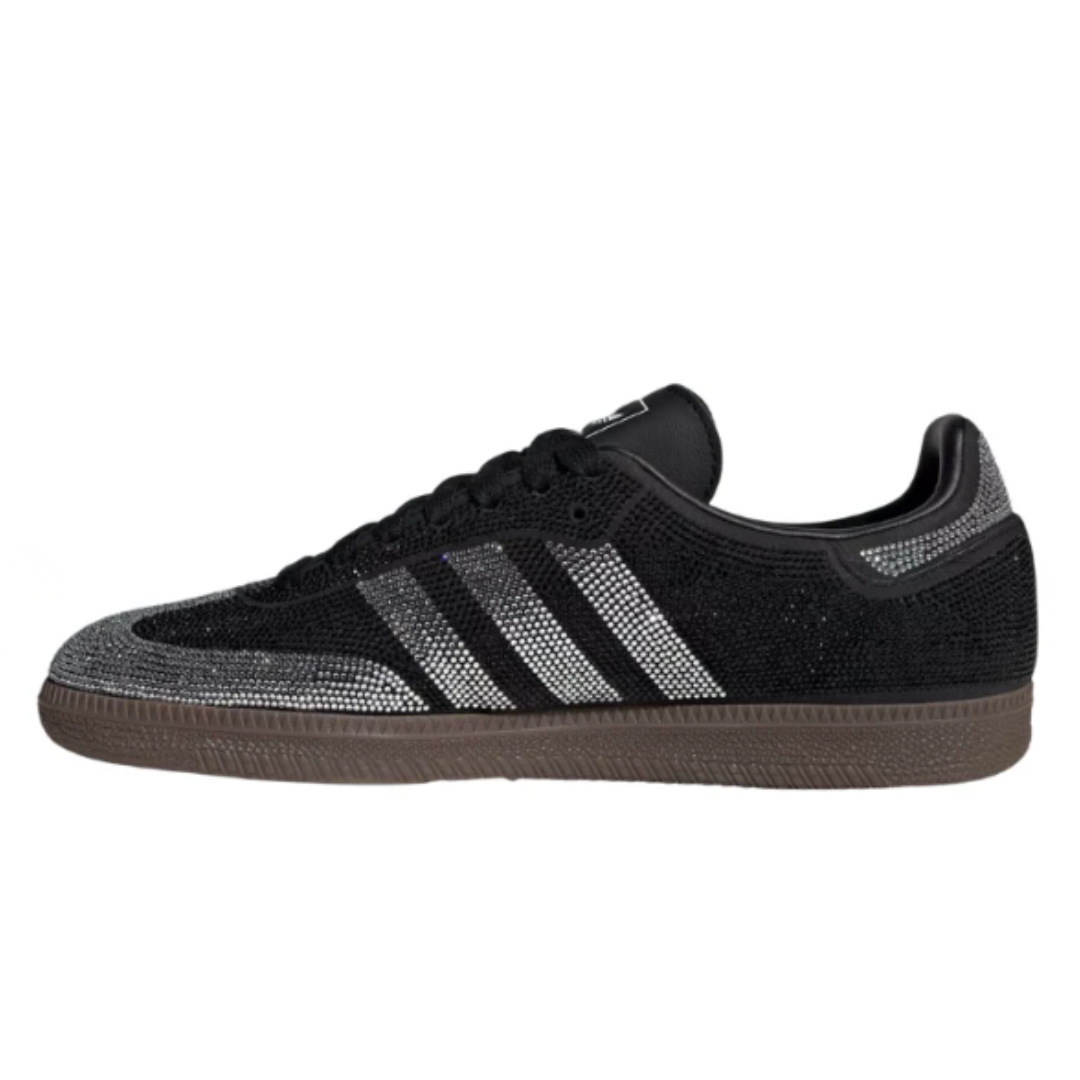 Adidas Samba OG Rhinestone Black Silver Damen-Sneaker