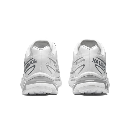 SALOMON XT-6 Gore Tex White Silver Trailrunning-Schuhe