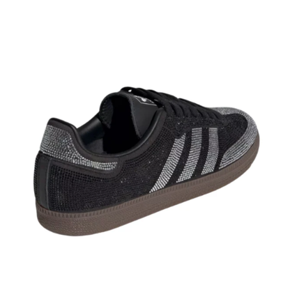 Adidas Samba OG Rhinestone Black Silver Damen-Sneaker