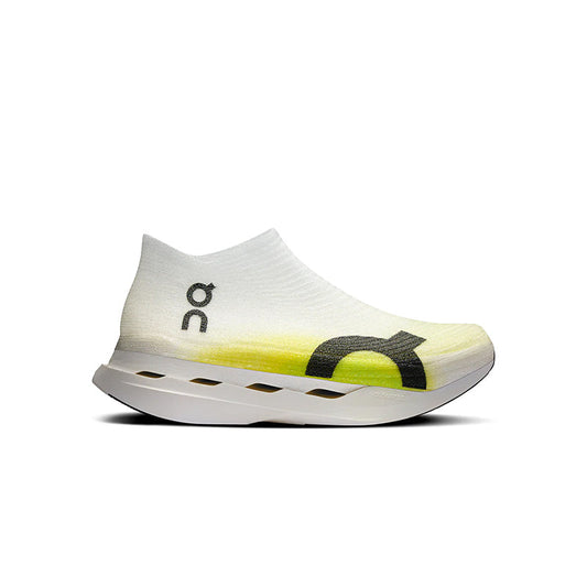 On Running Cloudboom Strike LS White Lime Wettkampf-Laufschuhe