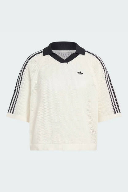 Adidas Originals Knitted Crochet Set Off White Damen-Set