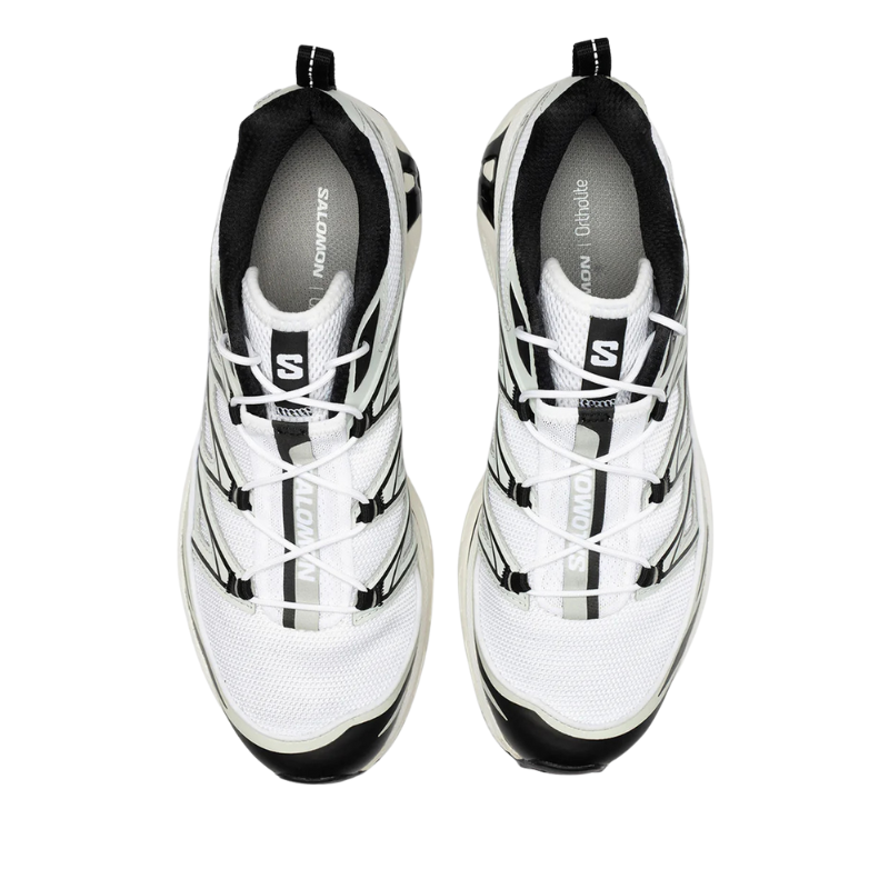 SALOMON XT-6 White Metal Black Trailrunning-Schuhe